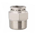 Airtac  All-copper quick plug-in type, lock nut type series: APCT all-copper thread straight-through  - APCT12-04