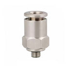 Airtac  All-copper quick plug-in type, lock nut type series: APCT all-copper thread straight-through  - APCT4-M5