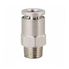 Airtac  All-copper quick plug-in type, lock nut type series: APCT all-copper thread straight-through  - APCT6-01