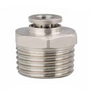 Airtac  All-copper quick plug-in type, lock nut type series: APCT all-copper thread straight-through  - APCT6-04