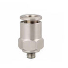 Airtac  All-copper quick plug-in type, lock nut type series: APCT all-copper thread straight-through  - APCT6-M5