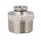 Airtac  All-copper quick plug-in type, lock nut type series: APCT all-copper thread straight-through  - APCT8-04
