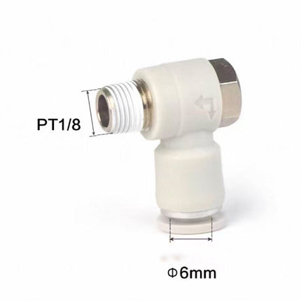 Airtac  Two-way series: APH external hexagon toggle joint  - APH6-01
