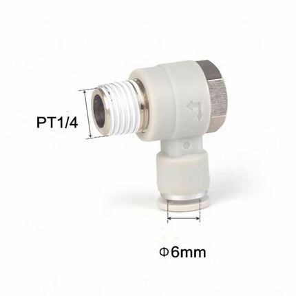 Airtac  Two-way series: APH external hexagon toggle joint  - APH6-02