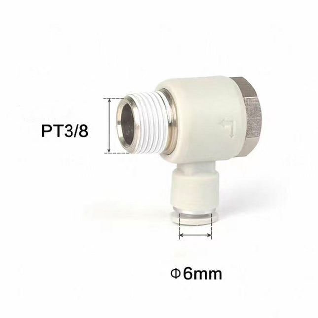 Airtac  Two-way series: APH external hexagon toggle joint  - APH6-03