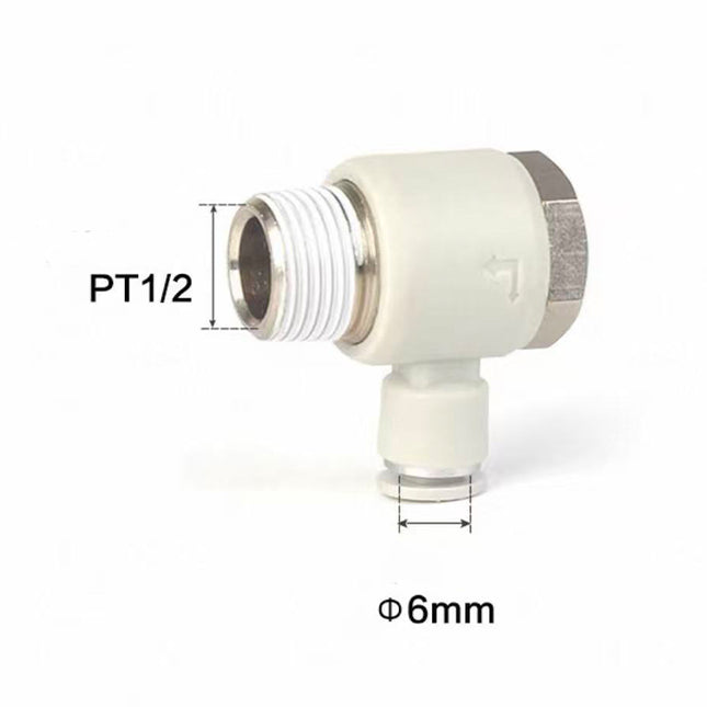 Airtac  Two-way series: APH external hexagon toggle joint  - APH6-04