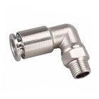 Airtac  All-copper quick plug-in type, lock nut type series: APLT all-copper L-shaped thread straight-through  - APLT10-01