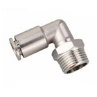 Airtac  All-copper quick plug-in type, lock nut type series: APLT all-copper L-shaped thread straight-through  - APLT10-02
