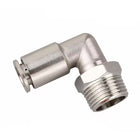 Airtac  All-copper quick plug-in type, lock nut type series: APLT all-copper L-shaped thread straight-through  - APLT10-03