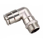 Airtac  All-copper quick plug-in type, lock nut type series: APLT all-copper L-shaped thread straight-through  - APLT12-03