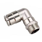 Airtac  All-copper quick plug-in type, lock nut type series: APLT all-copper L-shaped thread straight-through  - APLT12-04