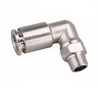 Airtac  All-copper quick plug-in type, lock nut type series: APLT all-copper L-shaped thread straight-through  - APLT6-01
