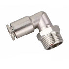 Airtac  All-copper quick plug-in type, lock nut type series: APLT all-copper L-shaped thread straight-through  - APLT6-03