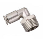 Airtac  All-copper quick plug-in type, lock nut type series: APLT all-copper L-shaped thread straight-through  - APLT8-04