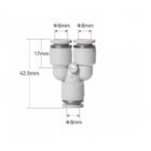 Airtac  Tee and above series: APY Y Y type tee  - APY8