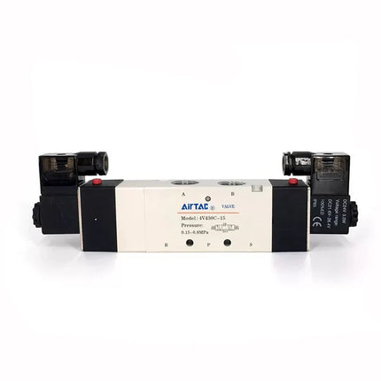 Airtac 4V420-15:  Solenoid Air Valve(5/2,5/3 way) - 4V42015B