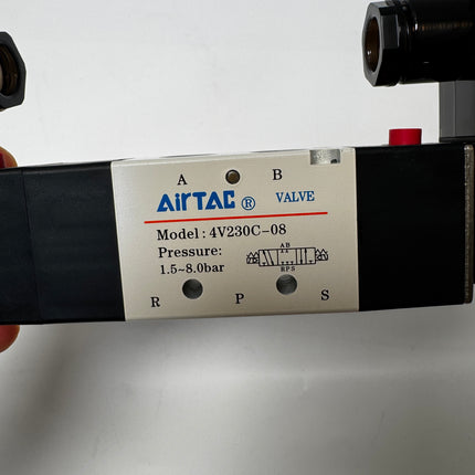 Airtac 4V230C-08: Solenoid Air Valve - 4V230C08BG-W