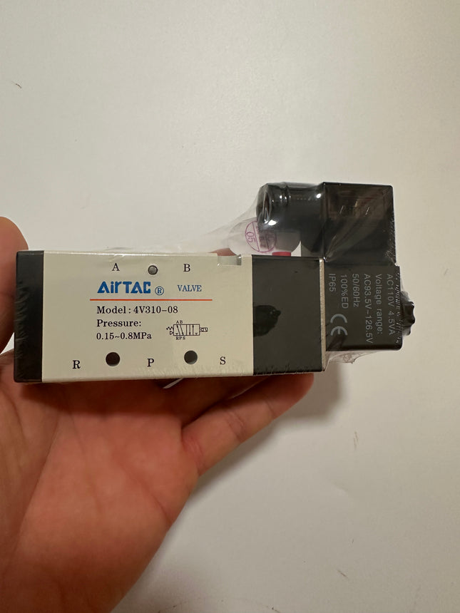 Airtac 4V310-08: Solenoid Air Valve - 4V31008C