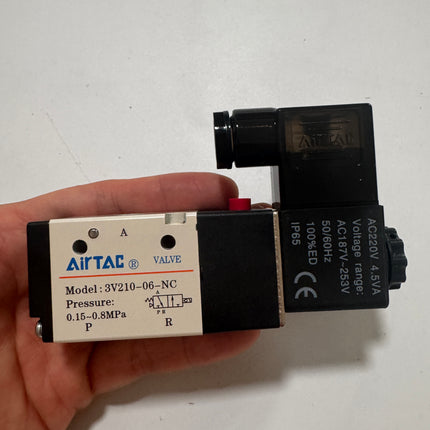 Airtac 3V210-06-NC: Solenoid valve(3/2 way) - 3V21006NCA