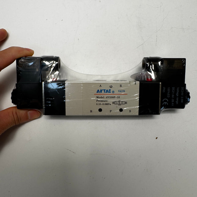 Airtac 4V330P-10: Solenoid Air Valve - 4V330P10B