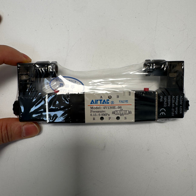 Airtac 4V130E-06: Solenoid Air Valve - 4V130E06E