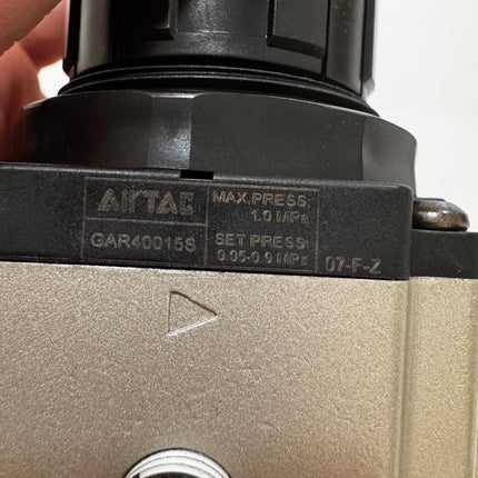 Airtac GAR400: Air Pressure Regulator - GAR40015SJN