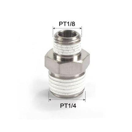 Airtac: Stainless Steel Threaded Pipe Fittings - BB0102-S