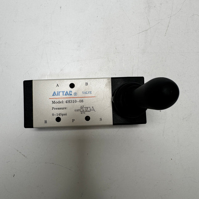 Airtac 4H310-08: Hand Valve. Toggle Style - 4H31008T