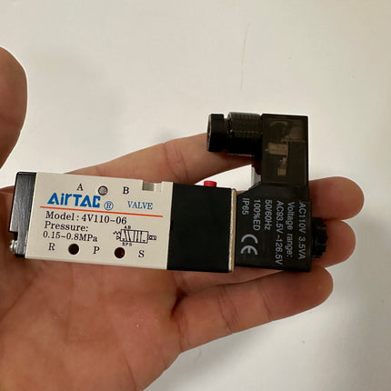 Airtac 4V110-06: Solenoid Air Valve - 4V11006C-W