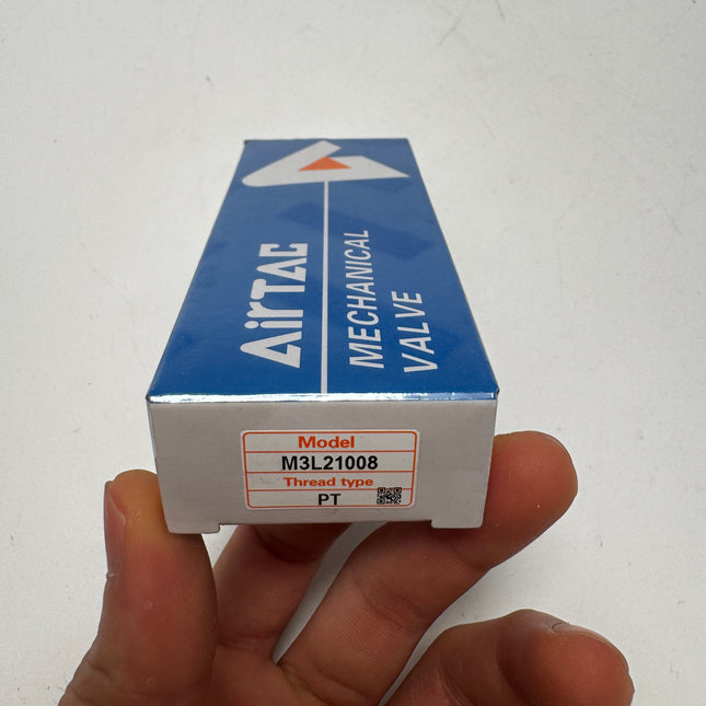 Airtac M3L210-08: Manual Valve. 3 Way - M3L21008