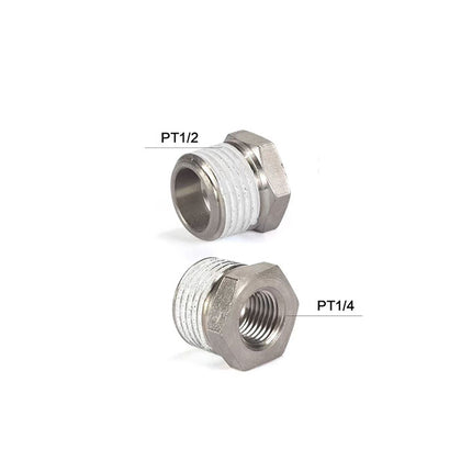 Airtac: Stainless Steel Threaded Pipe Fittings - BD0204-S