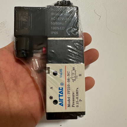Airtac 3V210-08-NC: Solenoid valve(3/2 way) - 3V21008NCA