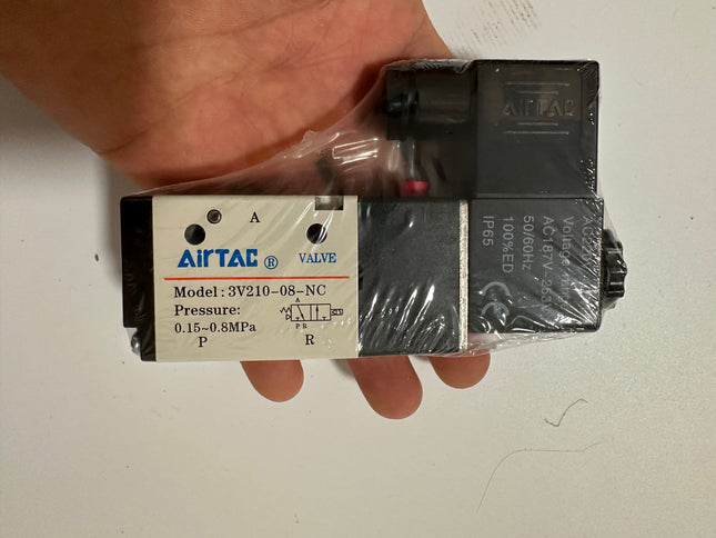 Airtac 3V210-08-NC: Solenoid valve(3/2 way) - 3V21008NCA