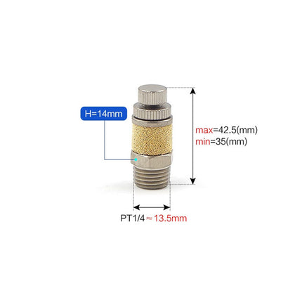 Airtac BESL: Pneumatic Silencer  - BESL02