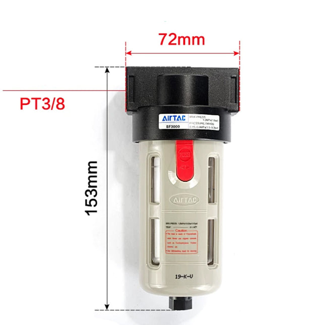 Airtac BF: Air Preparation Filter - BF3000