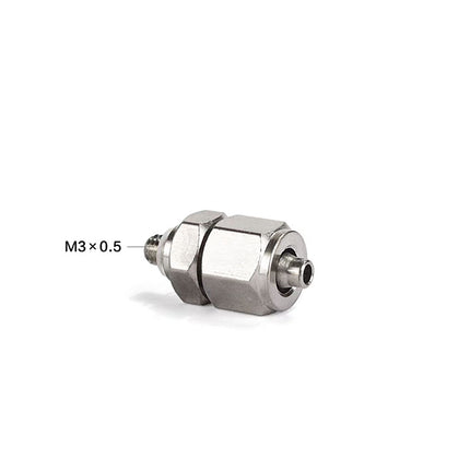 Airtac: Stainless Steel Threaded Pipe Fittings - BKC0425-M3-S