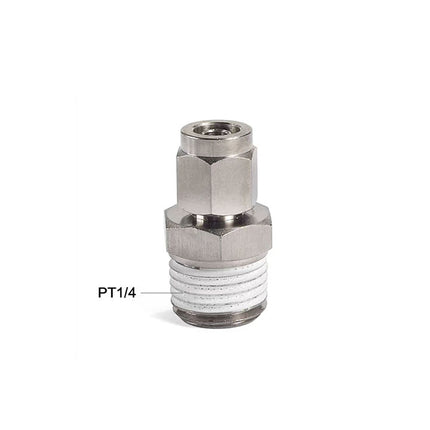 Airtac: Stainless Steel Threaded Pipe Fittings - BKC0604-02-S