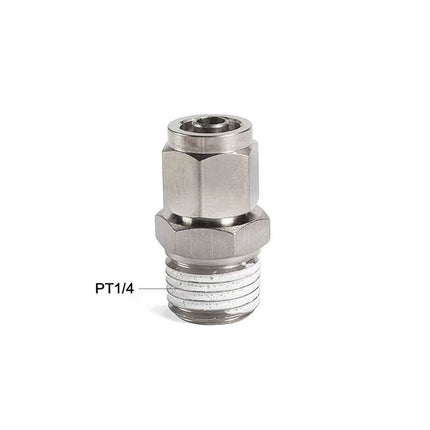 Airtac: Stainless Steel Threaded Pipe Fittings - BKC0805-02-S