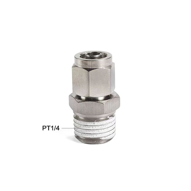 Airtac: Stainless Steel Threaded Pipe Fittings - BKC0805-02-S