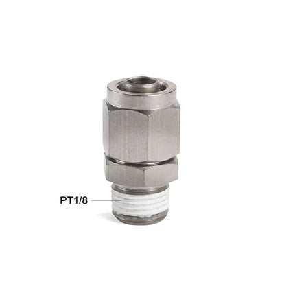 Airtac: Stainless Steel Threaded Pipe Fittings - BKC0806-01-S