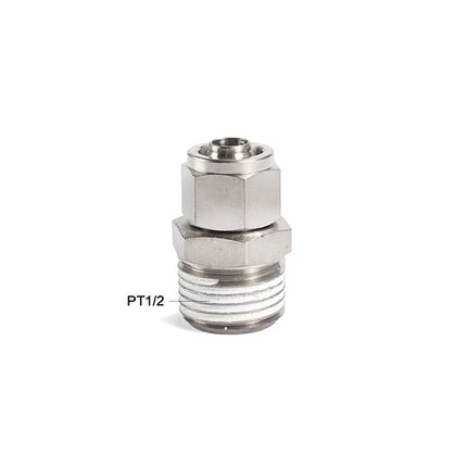 Airtac: Stainless Steel Threaded Pipe Fittings - BKC1208-04-S