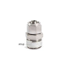 Airtac: Stainless Steel Threaded Pipe Fittings - BKC1208-04-S