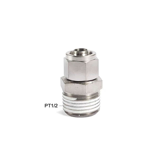 Airtac: Stainless Steel Threaded Pipe Fittings - BKC1208-04-S