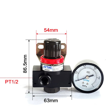 Airtac AR: Air Pressure Regulator - BR40001