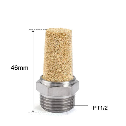 Airtac BSL: Accessories-silencers(stainless steel) - BSL04S