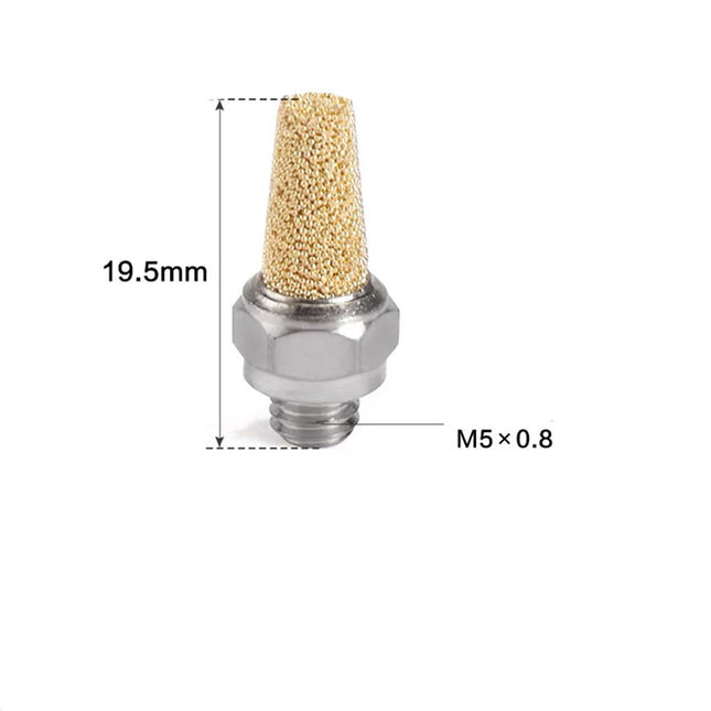 Airtac BSL: Accessories-silencers(stainless steel) - BSLM5S