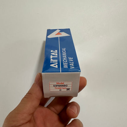 Airtac S3PM-06: Manual Valve. 3 Way - S3PM06BG