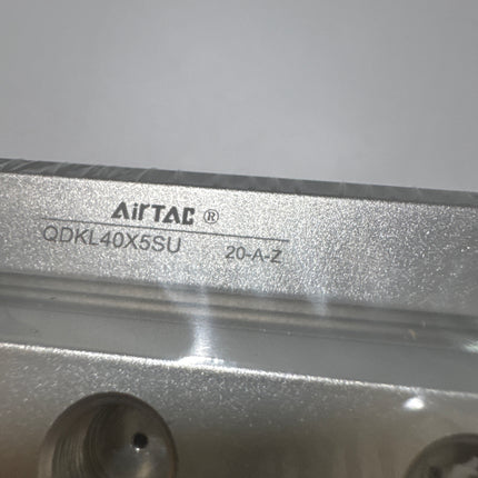Airtac QDK: Horizontal Rotary Clamp Cylinder,Double Acting,Push And Turn Leftt - QDKL40X5SU