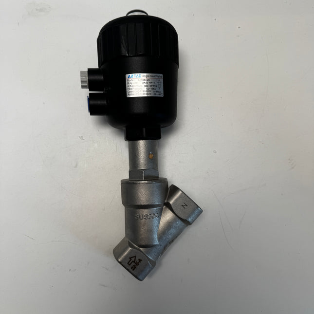 Airtac 2JW250-25: Angle Seat Valve - 2JW25025Q63T