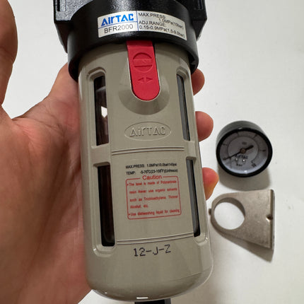 Airtac BFR: Air Filter Regulator  - BFR2000A3WG